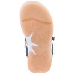 Sandalen PEBBLES - blau/orange