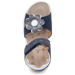Sandalen SPARKLE - BLAU/SILBER