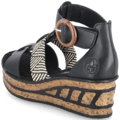 Sandaletten - schwarz