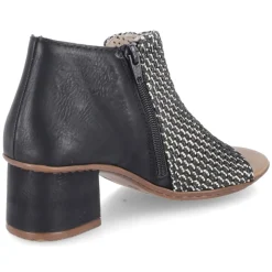 Sandaletten - schwarz kombi