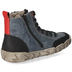 Schnürboots - blau kombi