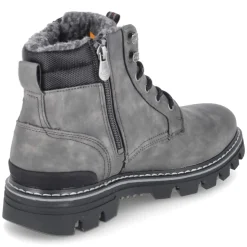 Schnürboots - dunkelgrau