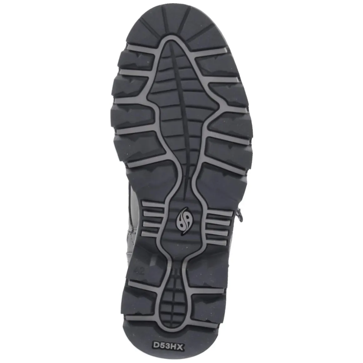 Schnürboots - dunkelgrau