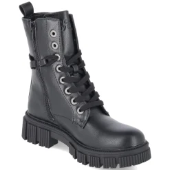 Schnürboots - schwarz