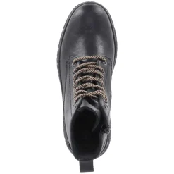 Schnürboots - schwarz