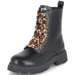 Schnürboots - schwarz