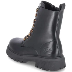 Schnürboots - schwarz