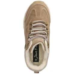 Schnürboots - Taupe