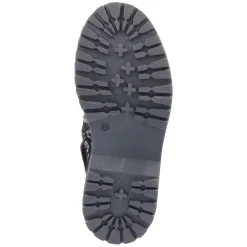 Schnürboots MALATI - schwarz/silber