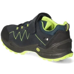 Schnürhalbschuhe - navy/gelb