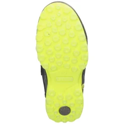 Schnürhalbschuhe - navy/gelb