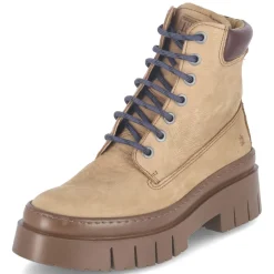 Schnürrboots AMBERES - karamel