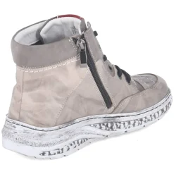 Schnürstiefel - grau