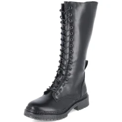 Schnürstiefel - schwarz