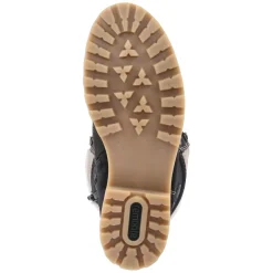 Schnürstiefel - schwarz kombi