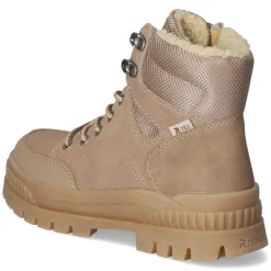 Schnürstiefeletten - beige