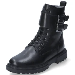 Schnürstiefeletten - black