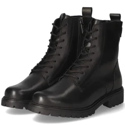 Schnürstiefeletten - black