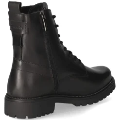 Schnürstiefeletten - black
