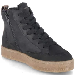 Schnürstiefeletten - black