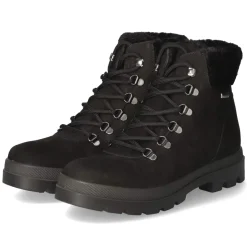 Schnürstiefeletten - black