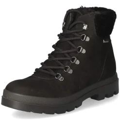 Schnürstiefeletten - black