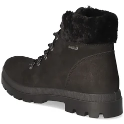 Schnürstiefeletten - black