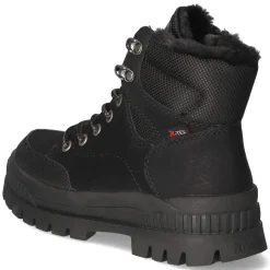 Schnürstiefeletten - black