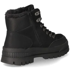 Schnürstiefeletten - black