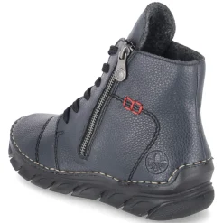 Schnürstiefeletten - blau