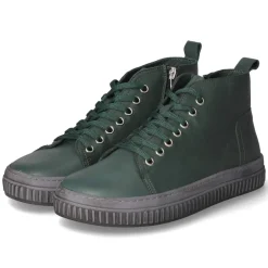 Schnürstiefeletten - bottle/schiefer