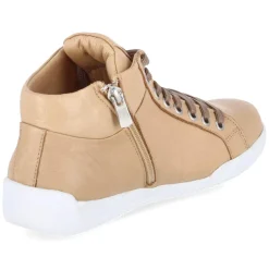 Schnürstiefeletten - Camel