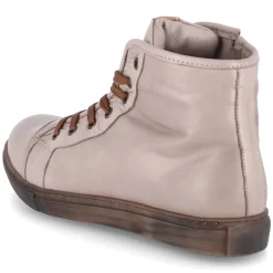 Schnürstiefeletten - dark stone/brandy