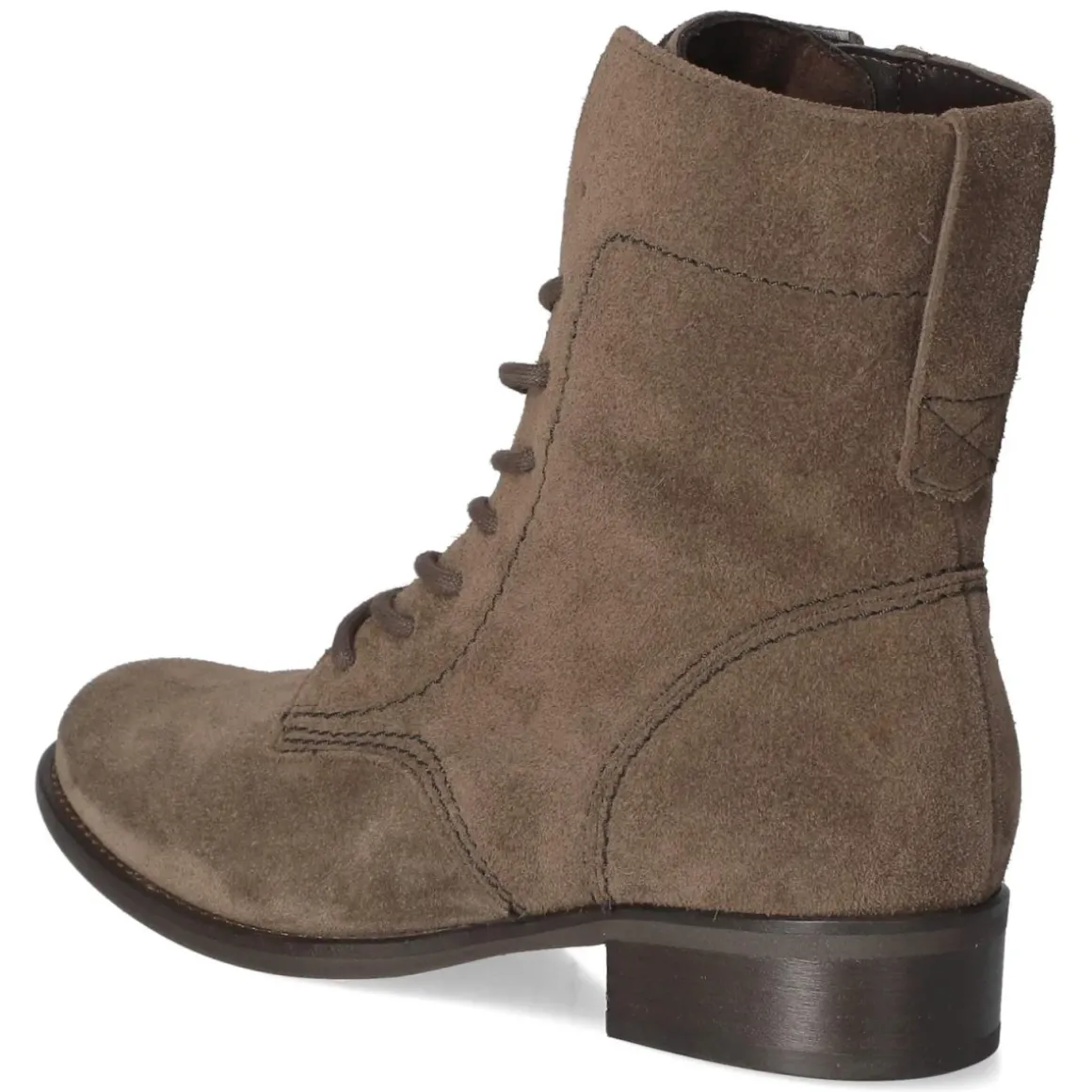 Schnürstiefeletten - engl. brown