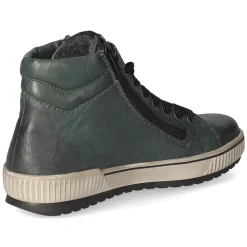 Schnürstiefeletten - grün