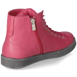 Schnürstiefeletten - hot pink