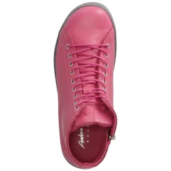 Schnürstiefeletten - hot pink
