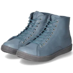 Schnürstiefeletten - infinity blue