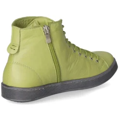 Schnürstiefeletten - kiwi