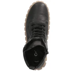 Schnürstiefeletten - schwarz (Micro)