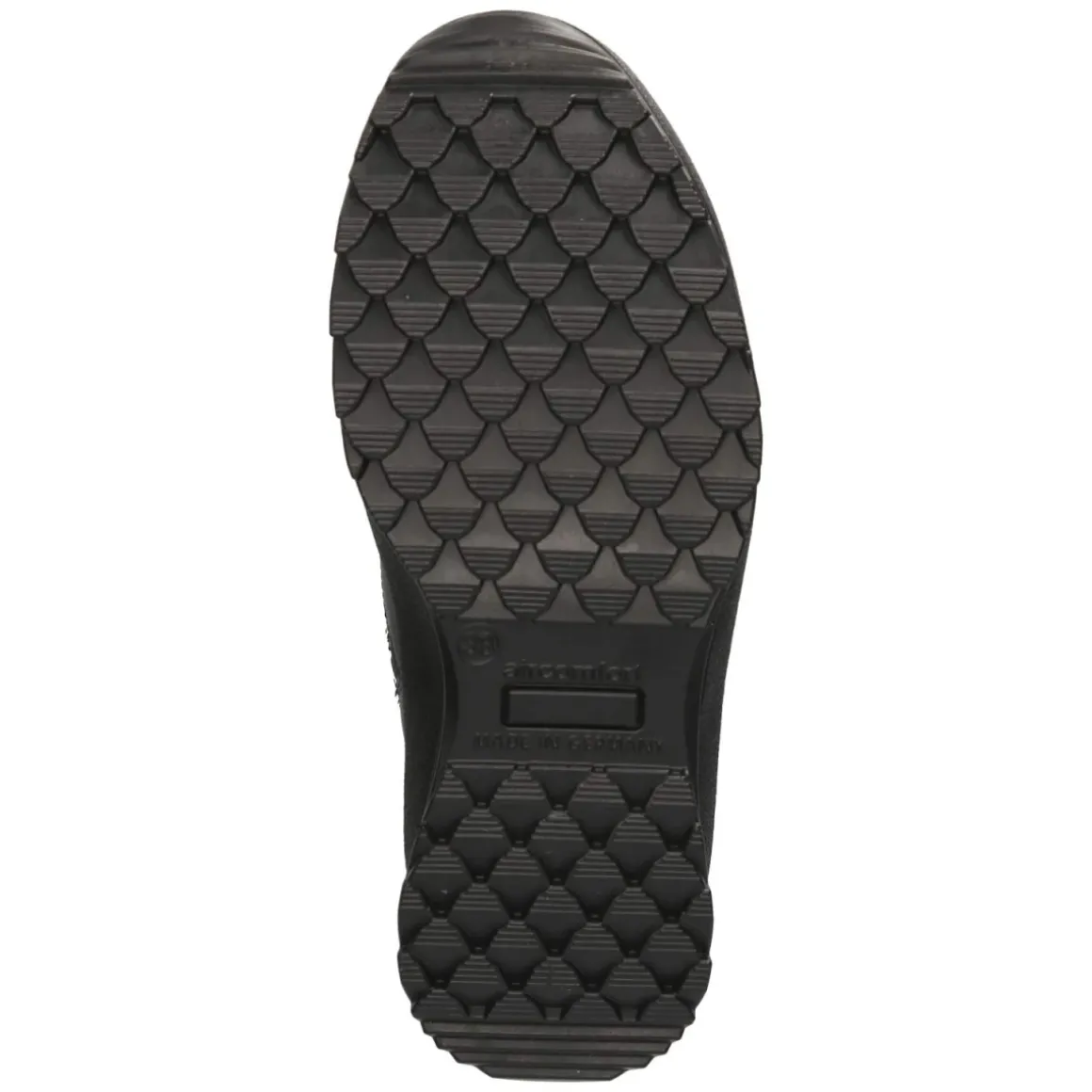 Schnürstiefeletten - schwarz