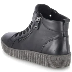 Schnürstiefeletten - schwarz (anthrazit)