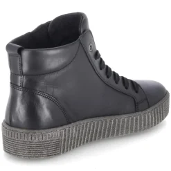 Schnürstiefeletten - schwarz (anthrazit)