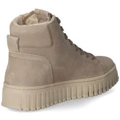 Schnürstiefeletten - Taupe