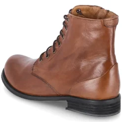 Schnürstiefeletten AZALEA - Ginger gianduia