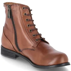 Schnürstiefeletten AZALEA - Ginger gianduia