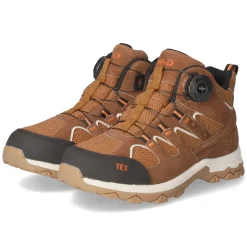 Schnürstiefeletten LENZO - Cognac