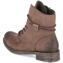 Schnüstiefeletten - braun