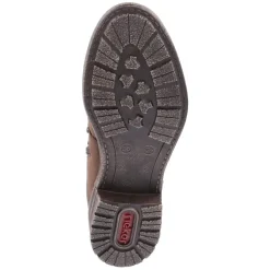 Schnüstiefeletten - braun