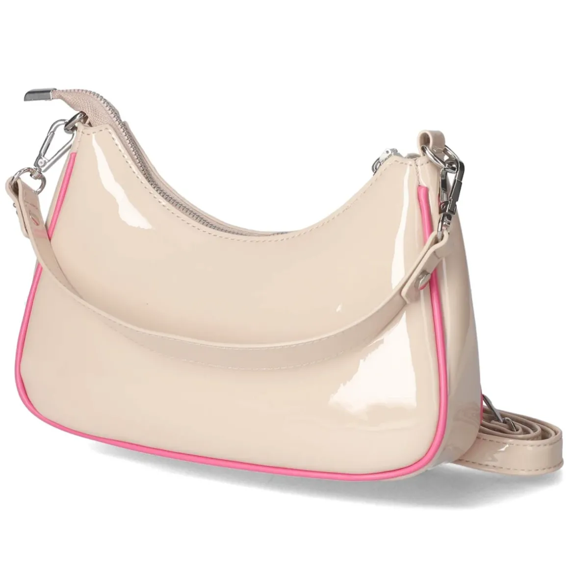 Schultertasche - BEIGE-KOMBI